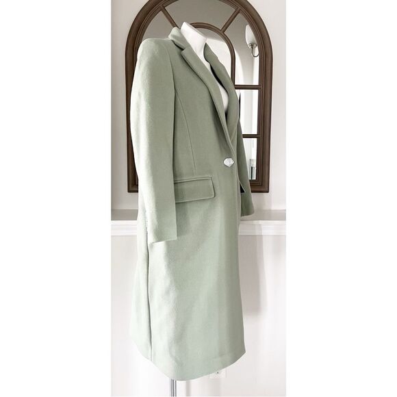 Club Monaco Slim Tailored Coat in Sage, NWT, Size XL - Picture 7 of 14